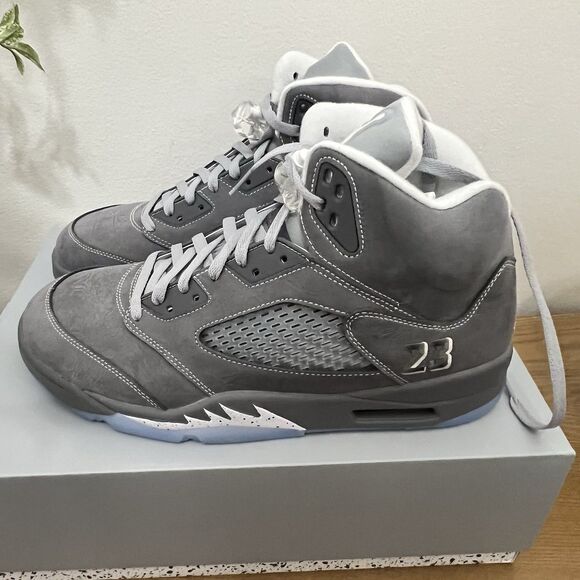Nike Air Jordan 5 Retro \'Wolf Grey\' 2026 DD0587 002 US Men\'s Size 13 Brand New main image 7